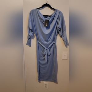 Fashion Nova blue dress